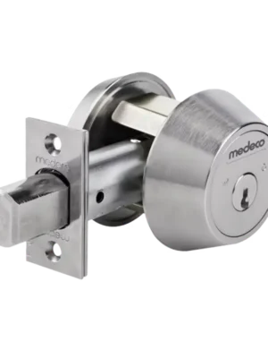 Medeco doble cilindro Satín Chrome